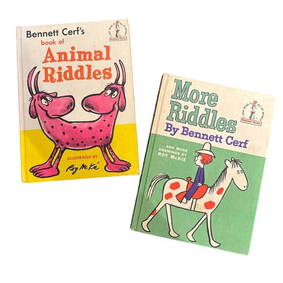 VTG Lot of 2 Bennett Cerf Books - First Book Club Editions - 1960's - Picture 1 of 5